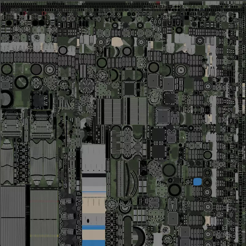 BGM 71 Tow Low-poly 3D model_6