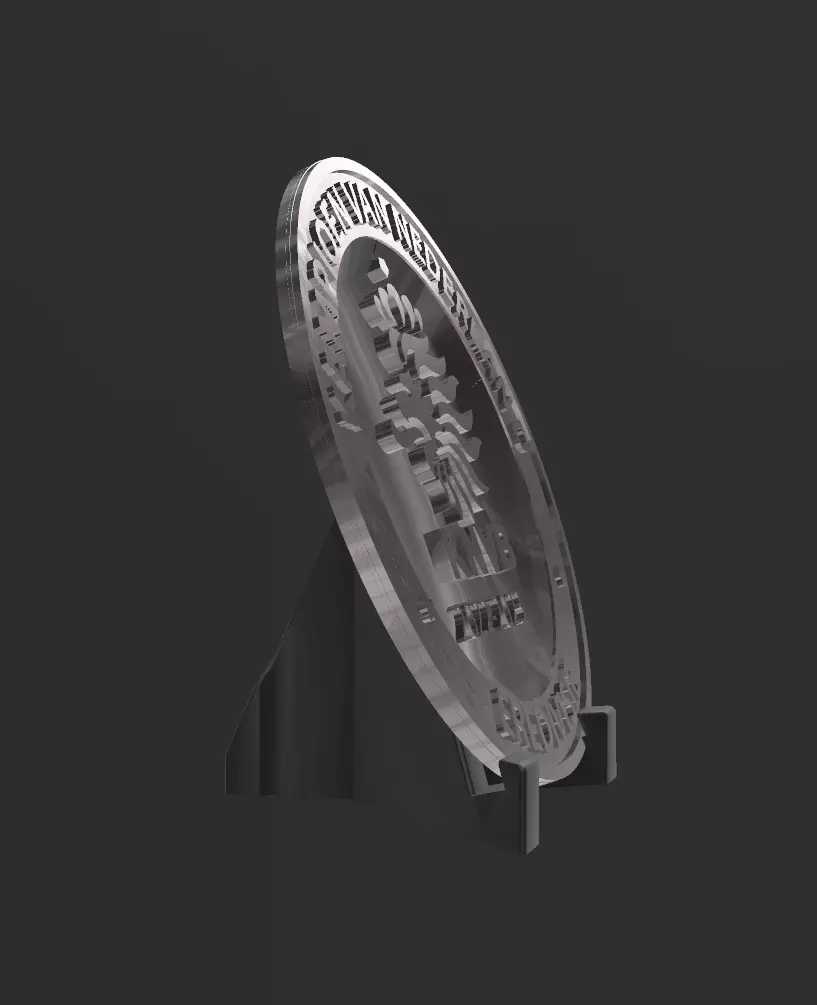 Trophy Feyenood 3D print model_3