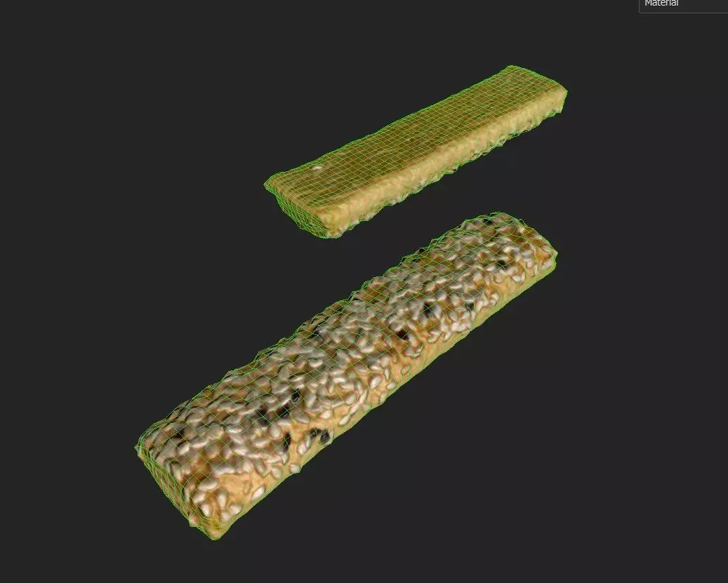 Biscuit M01 Low-poly 3D model_1