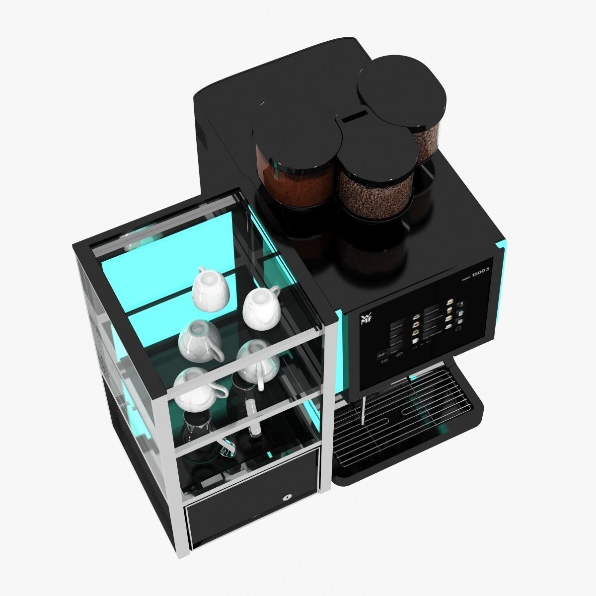 WMF coffee machine bean to cup 3D model_5
