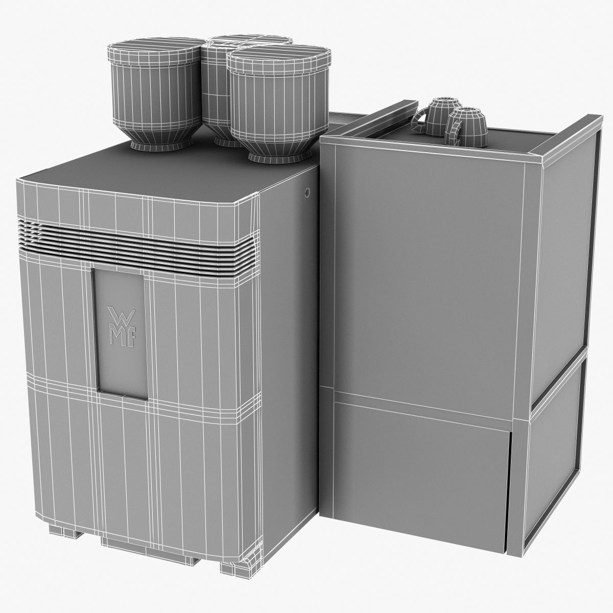 WMF coffee machine bean to cup 3D model_11