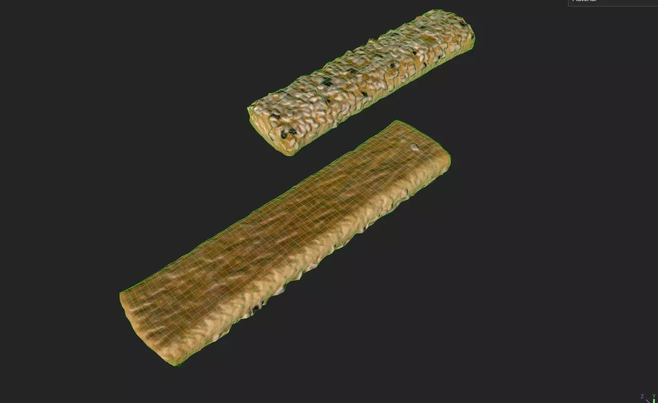 Biscuit M02 Low-poly 3D model_6