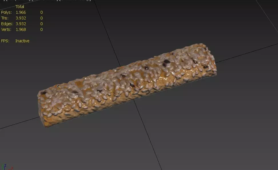 Biscuit M02 Low-poly 3D model_2