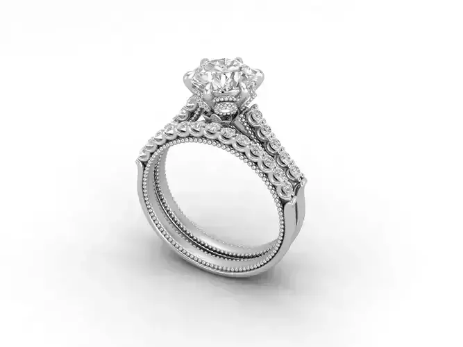 Elegant Engagement Ring 