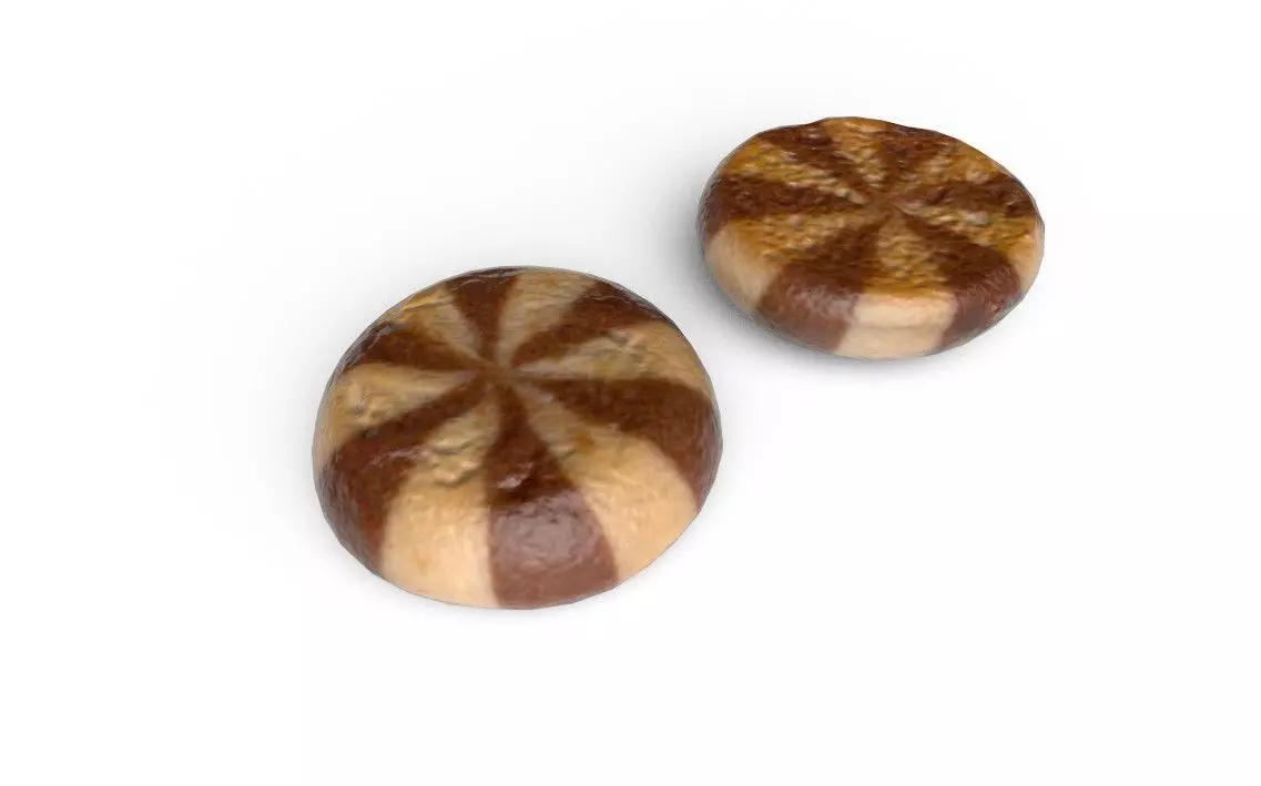 Biscuit M04 Low-poly 3D model_4