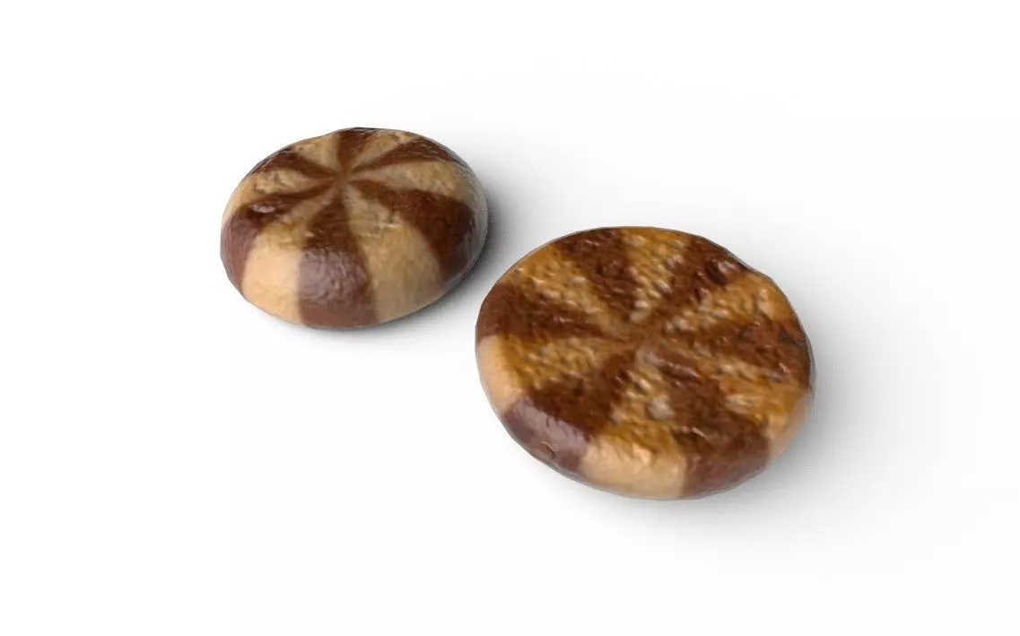 Biscuit M04 Low-poly 3D model_5