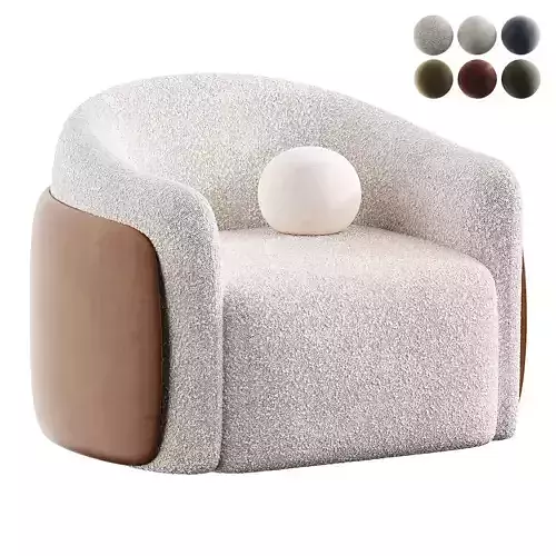 caris swivel lounge armchair