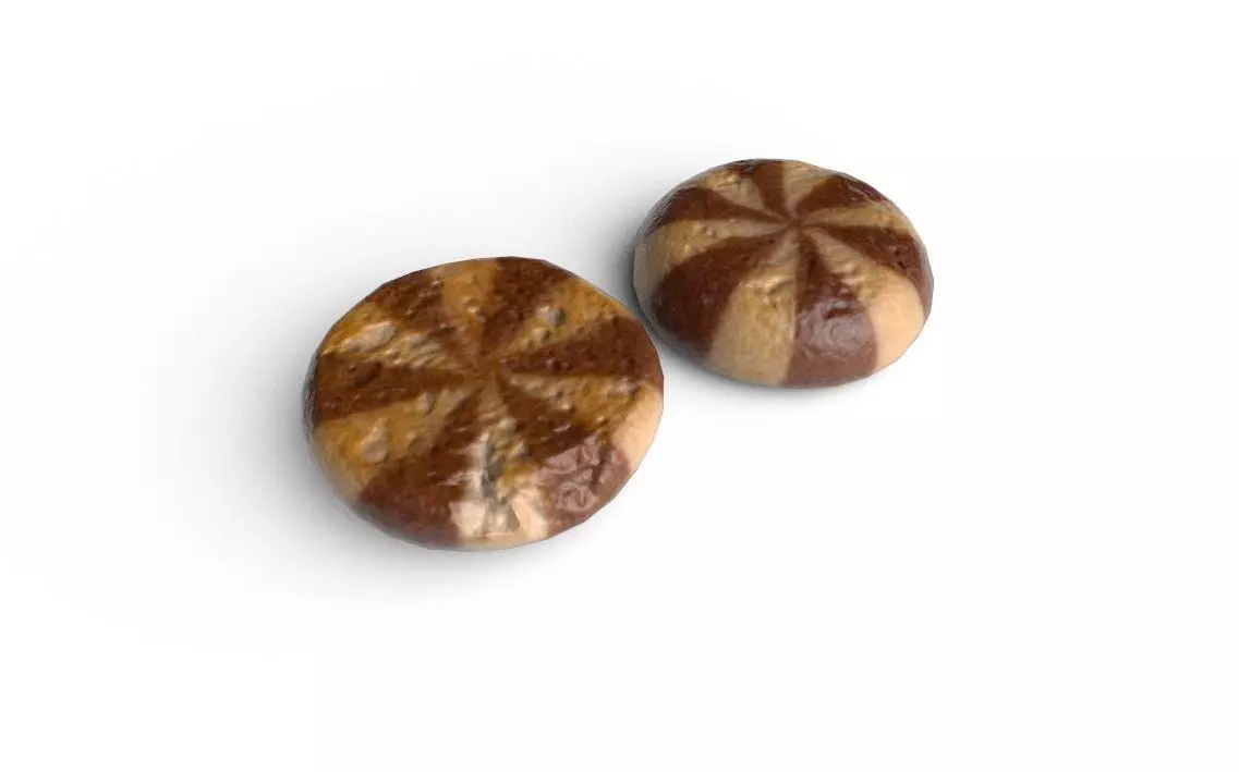 Biscuit M05 Low-poly 3D model_4