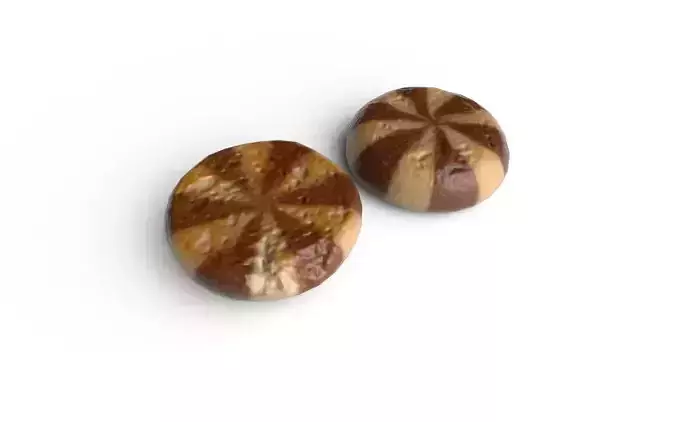 Biscuit M05 Low-poly 3D model 5