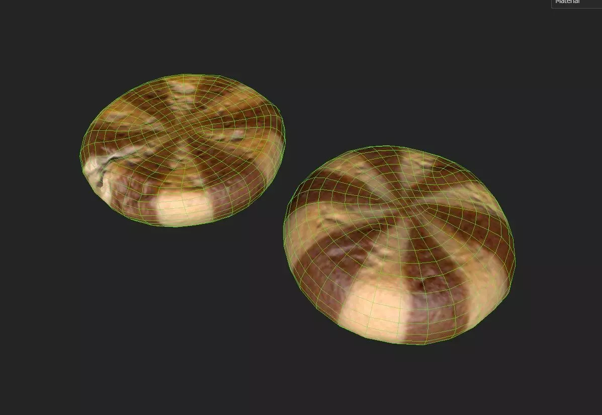 Biscuit M05 Low-poly 3D model_6