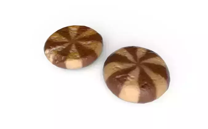 Biscuit M05 Low-poly 3D model 6