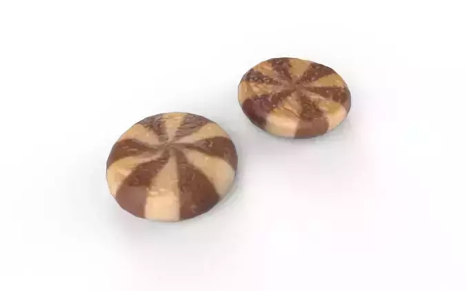 Biscuit M06 Low-poly 3D model Biscuit M06 Low-poly 3D model