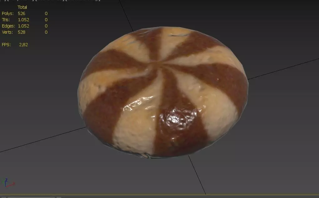 Biscuit M06 Low-poly 3D model_2