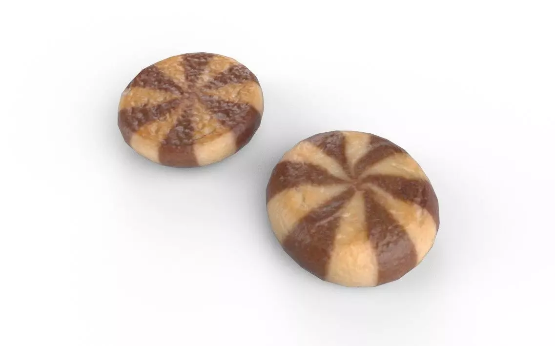 Biscuit M06 Low-poly 3D model_5