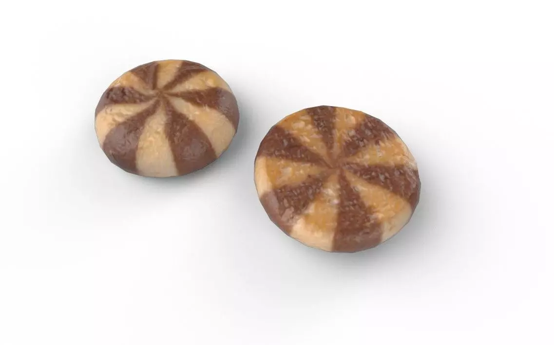 Biscuit M06 Low-poly 3D model_3