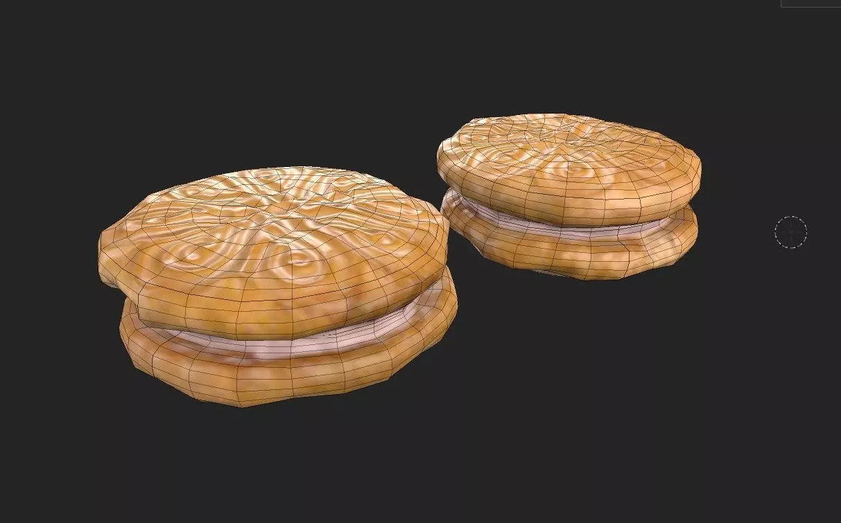 Biscuit M07 Low-poly 3D model_1