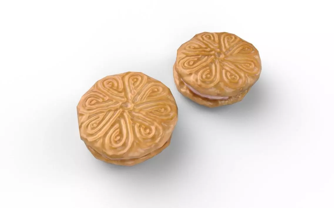 Biscuit M07 Low-poly 3D model_5