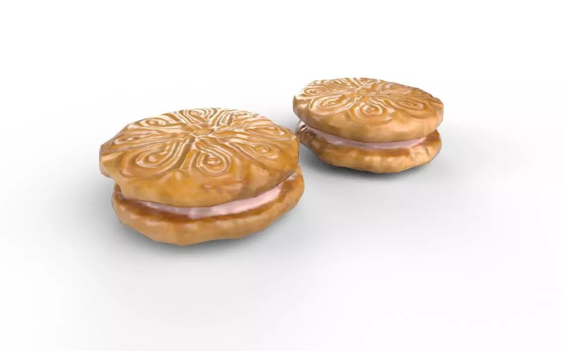 Biscuit M07 Low-poly 3D model_0