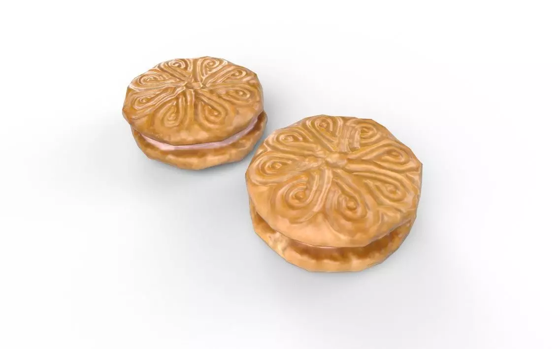 Biscuit M07 Low-poly 3D model_4