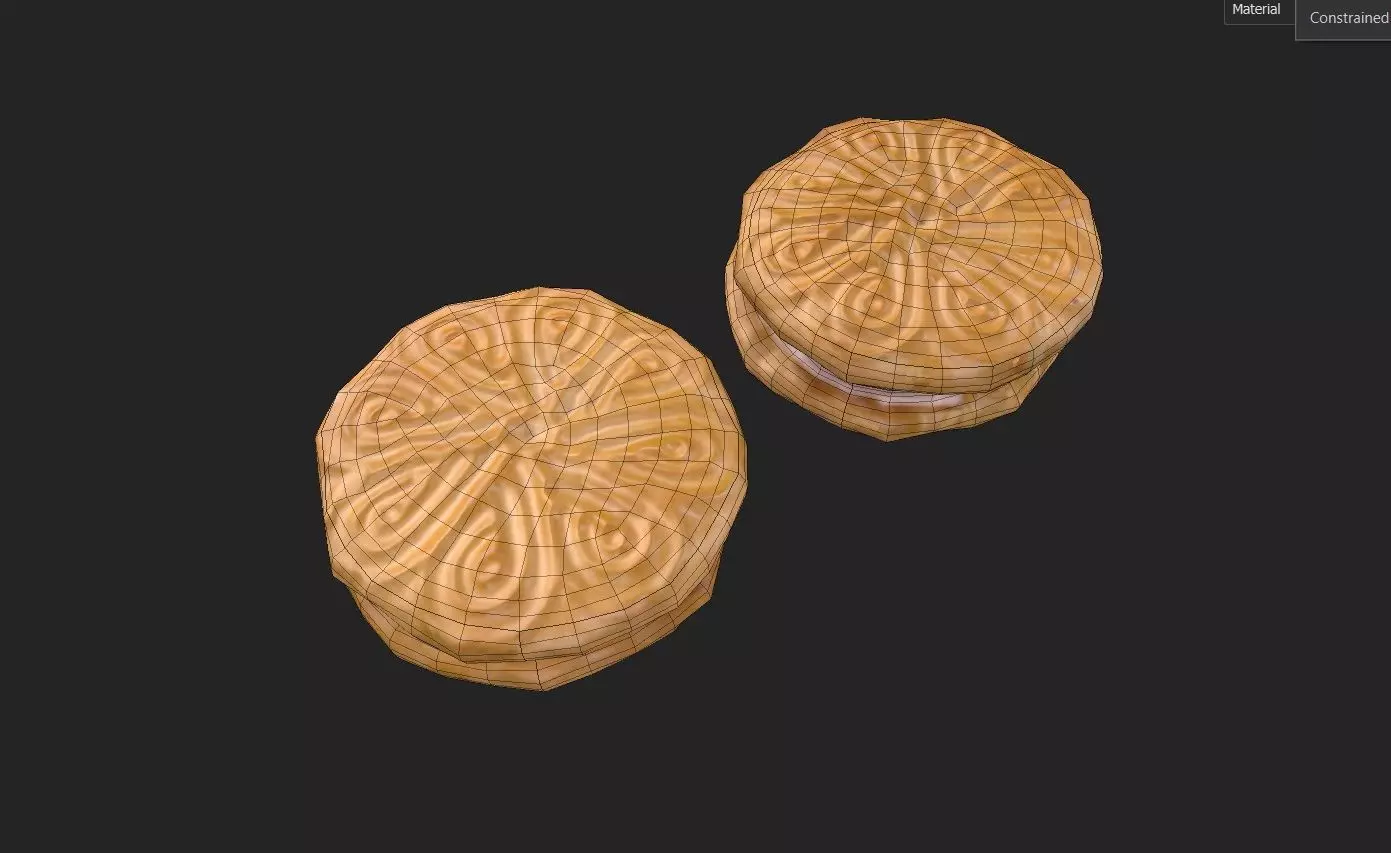 Biscuit M07 Low-poly 3D model_6