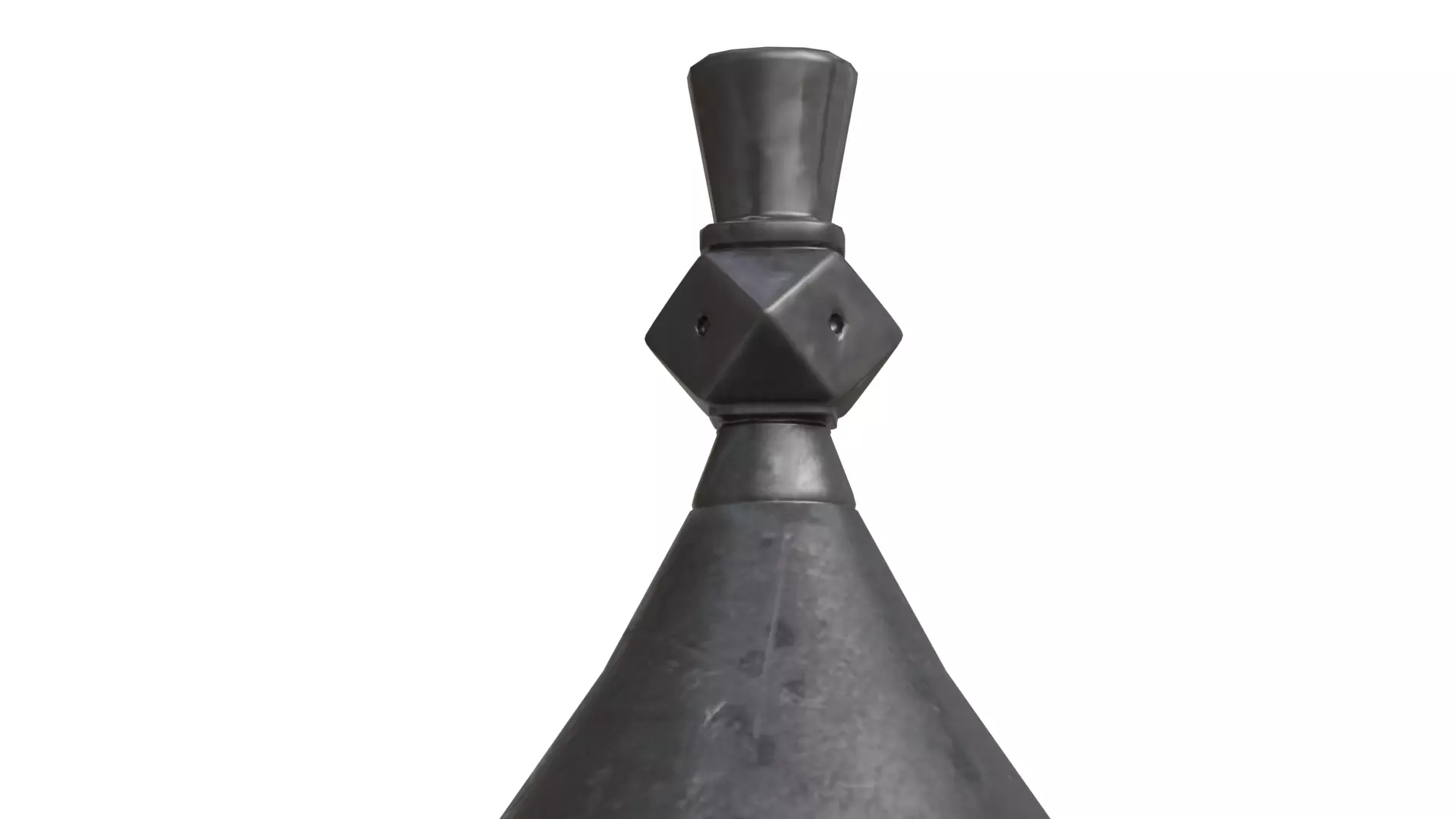 Medieval Helmet 3D model_11