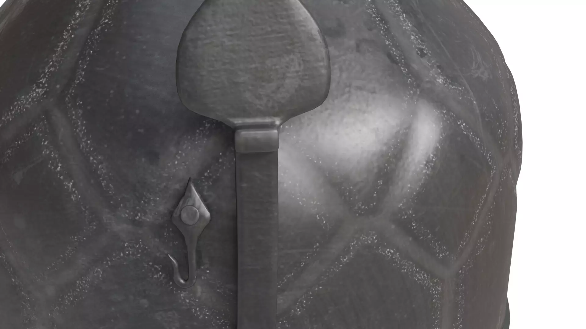 Medieval Helmet 3D model_10