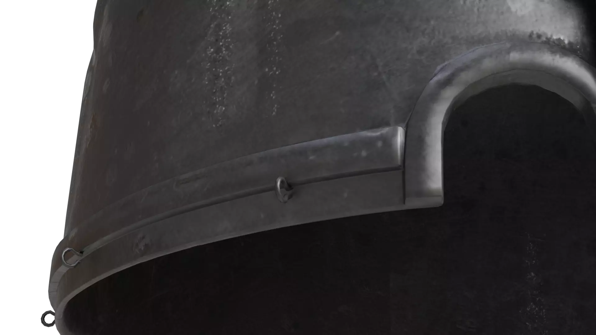 Medieval Helmet 3D model_12