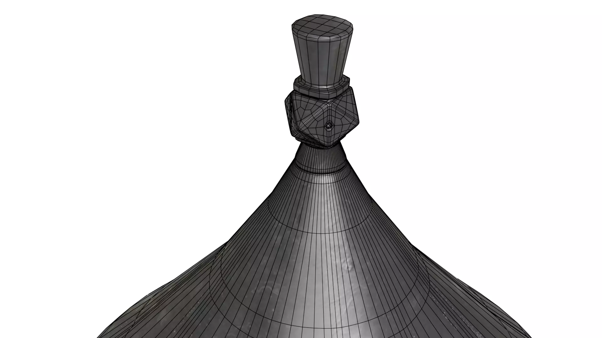 Medieval Helmet 3D model_16