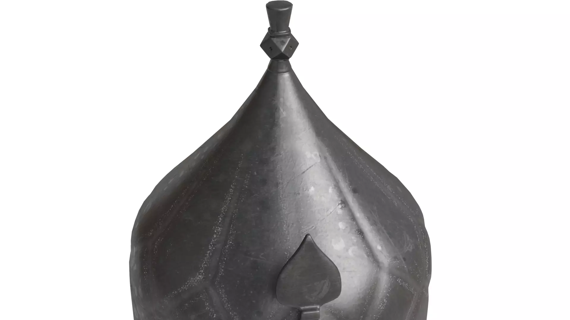 Medieval Helmet 3D model_8