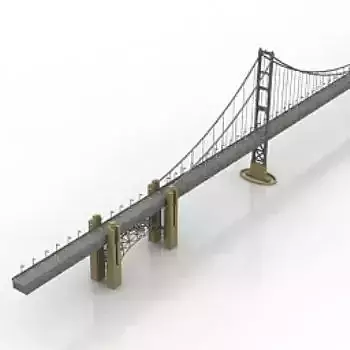 Bridge Golden Gate model