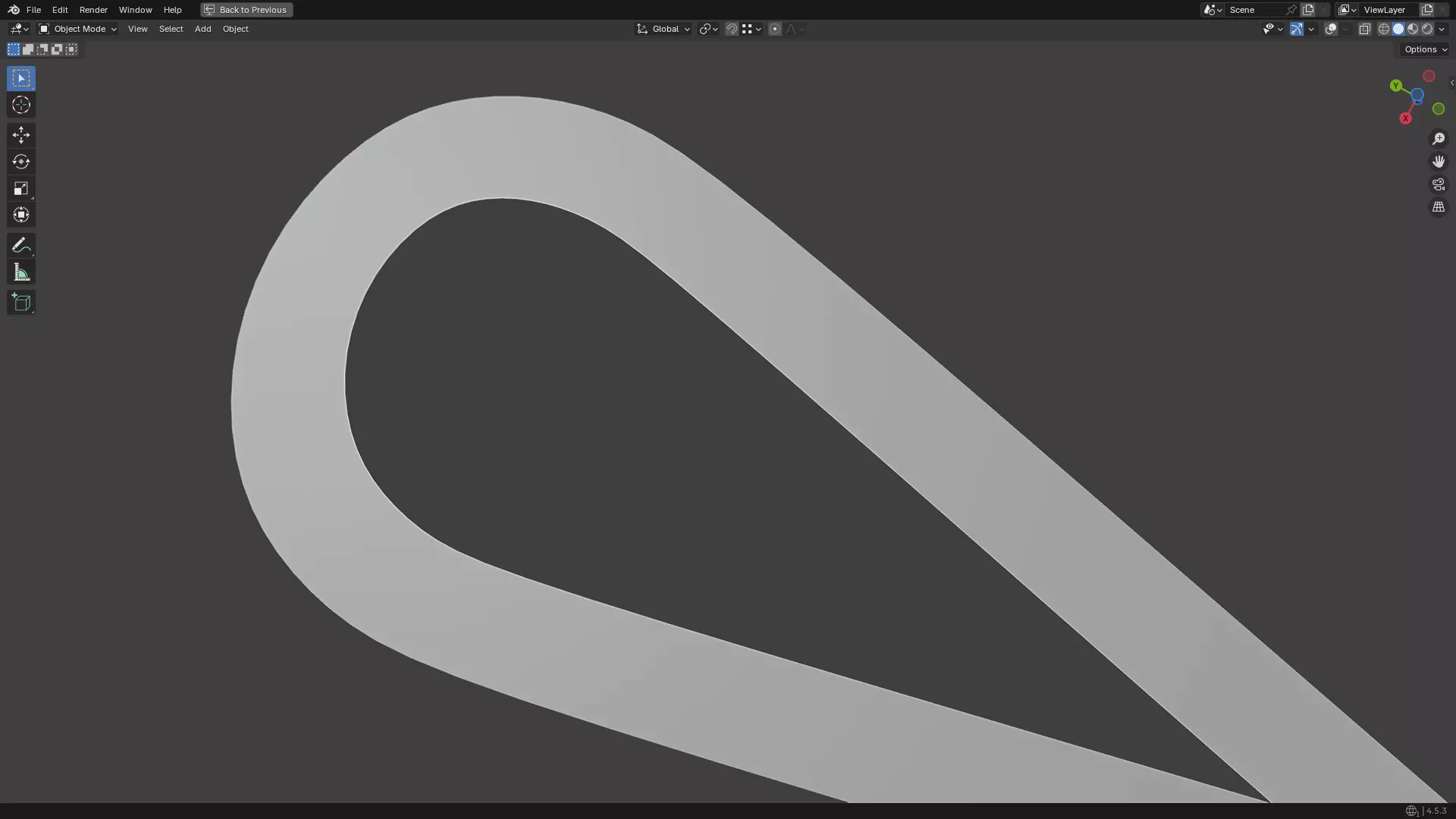 Gold Medal PBR 3D model_9