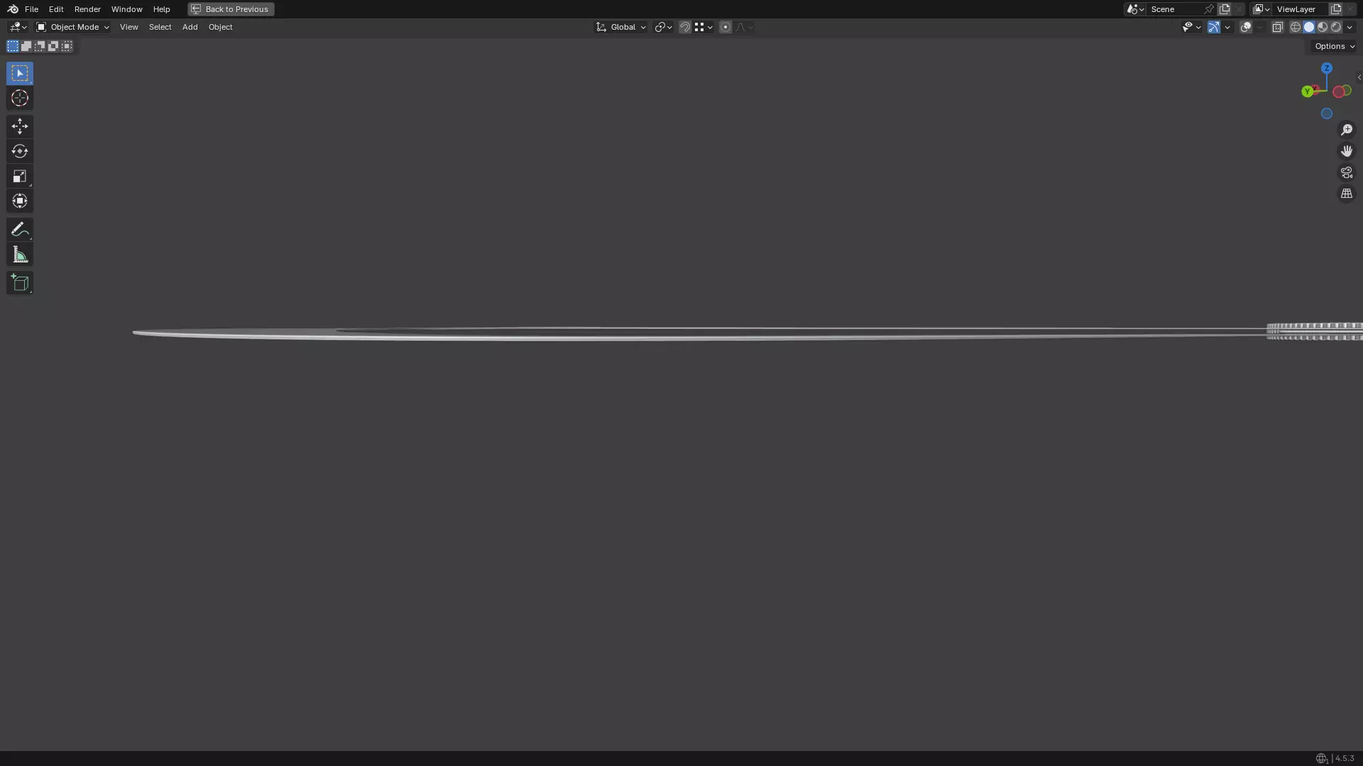 Gold Medal PBR 3D model_10