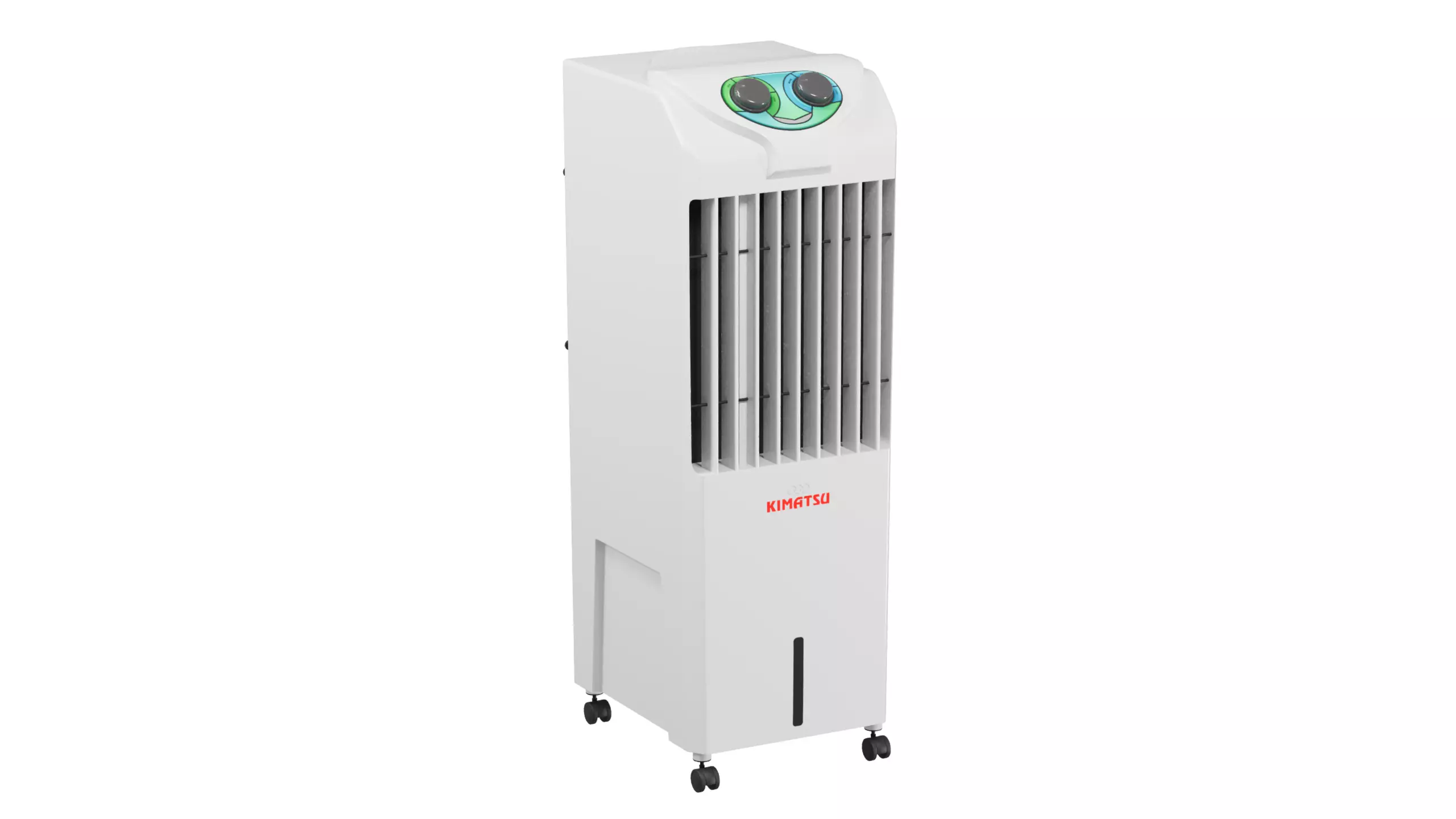 Tower Air Cooler - Modern Portable Air Cooling Fan 3D Model 3D model_4