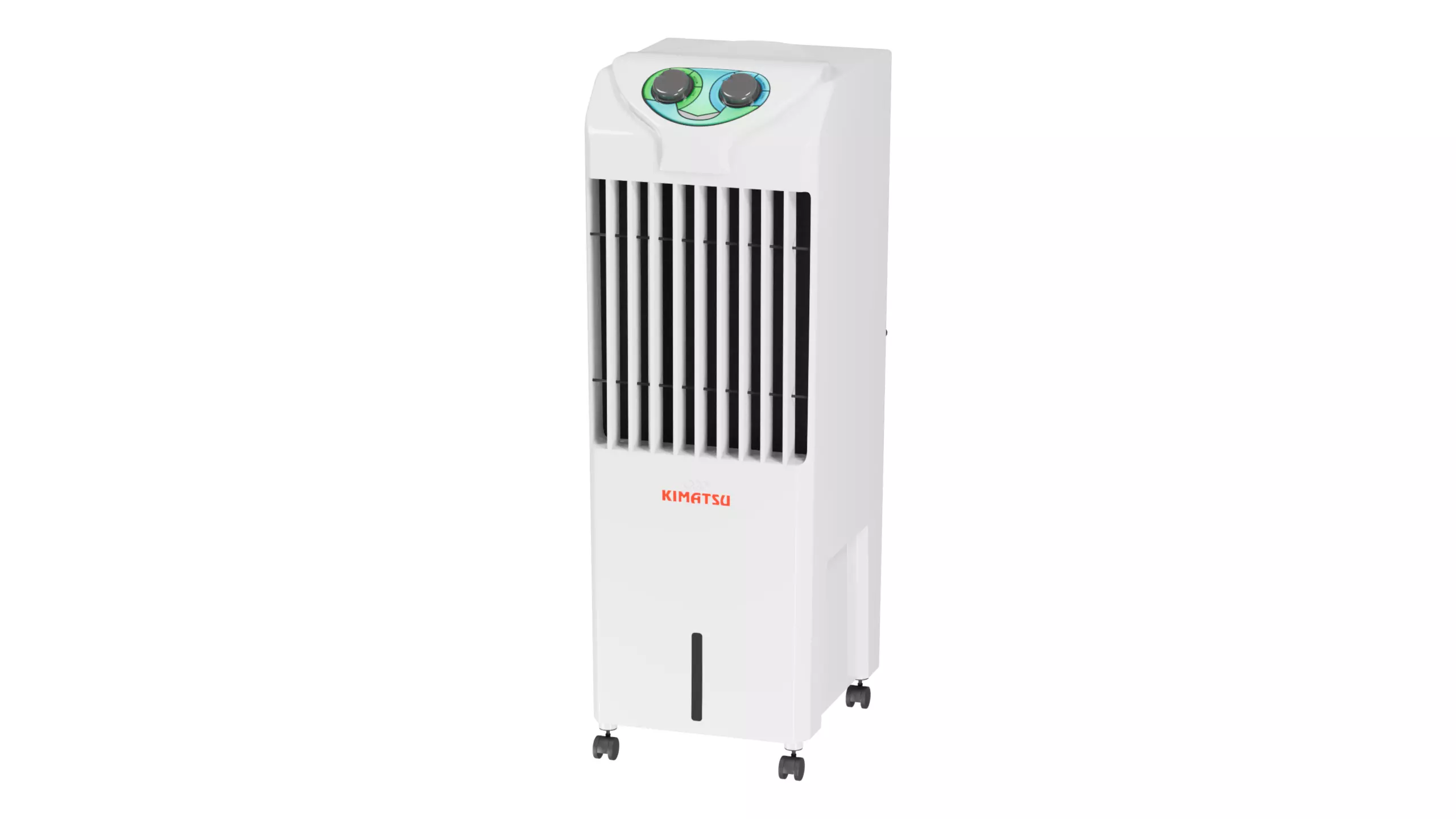 Tower Air Cooler - Modern Portable Air Cooling Fan 3D Model 3D model_11