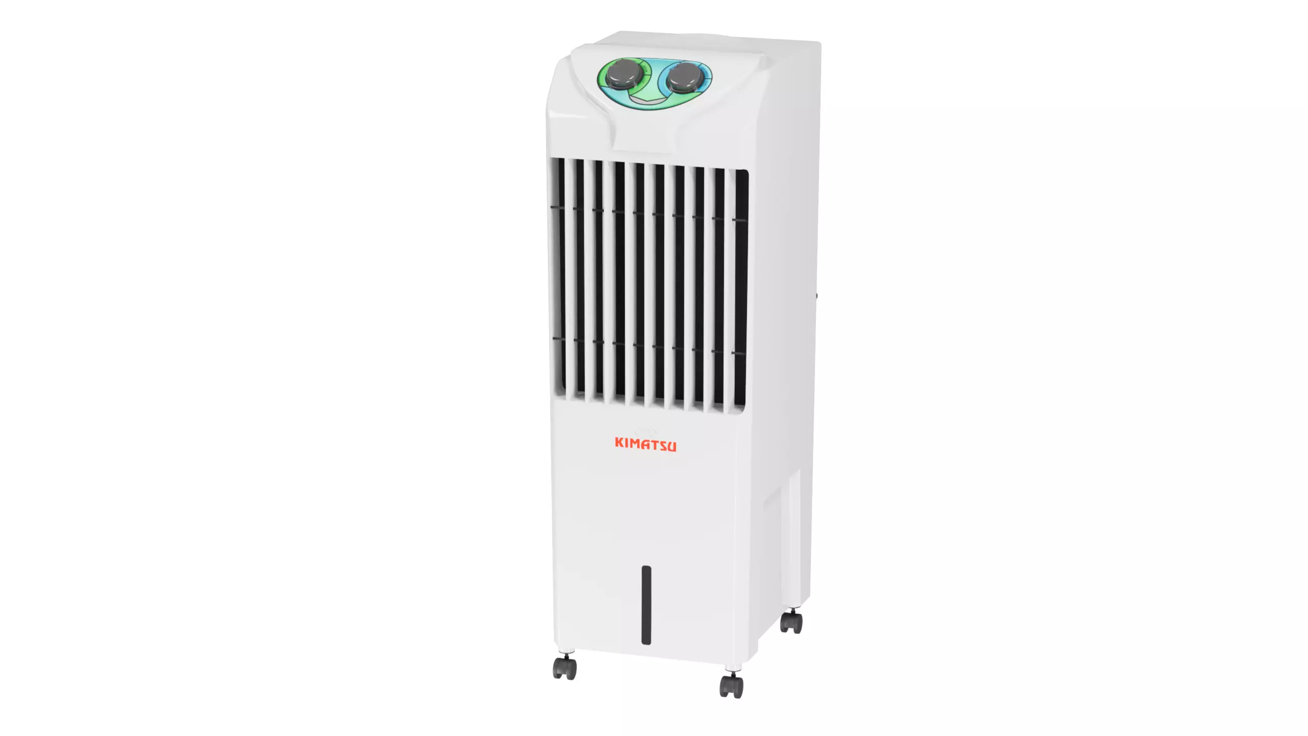 Tower Air Cooler - Modern Portable Air Cooling Fan 3D Model 3D model_9