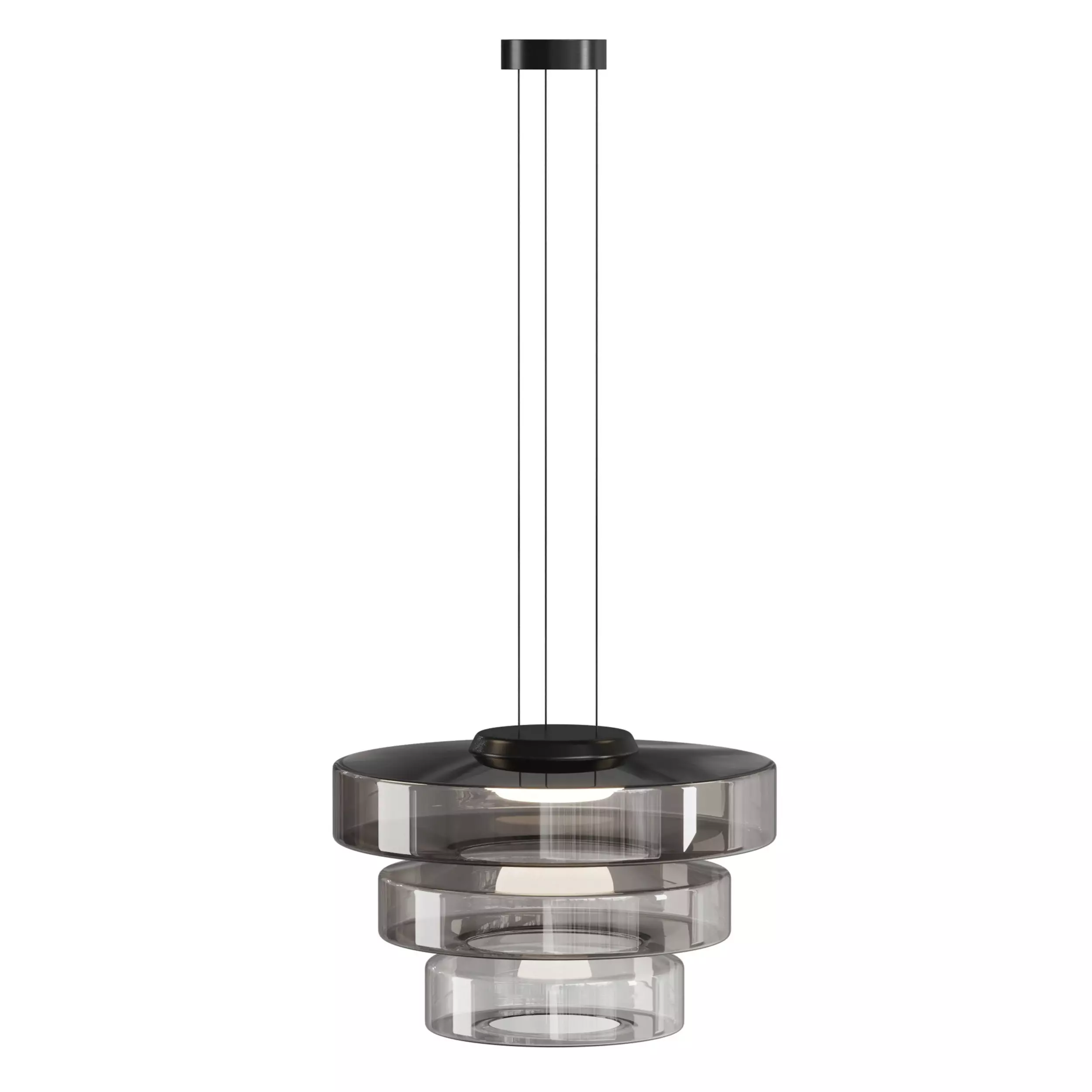 Aurea Glass Hanglamp Bauhaus Stijl  Low-poly 3D model_1