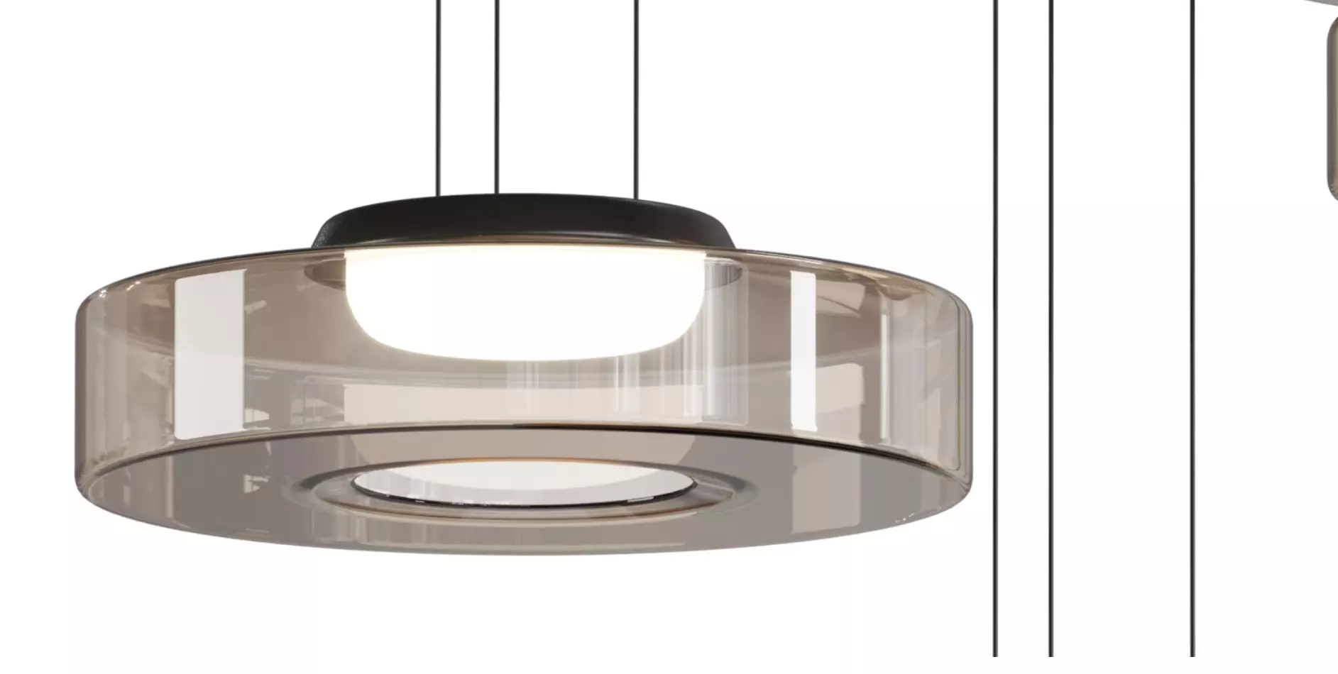 Aurea Glass Hanglamp Bauhaus Stijl  Low-poly 3D model_5