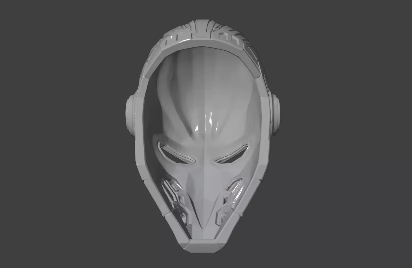 CYBER WARFARE MASK HELMET 3D print model_7