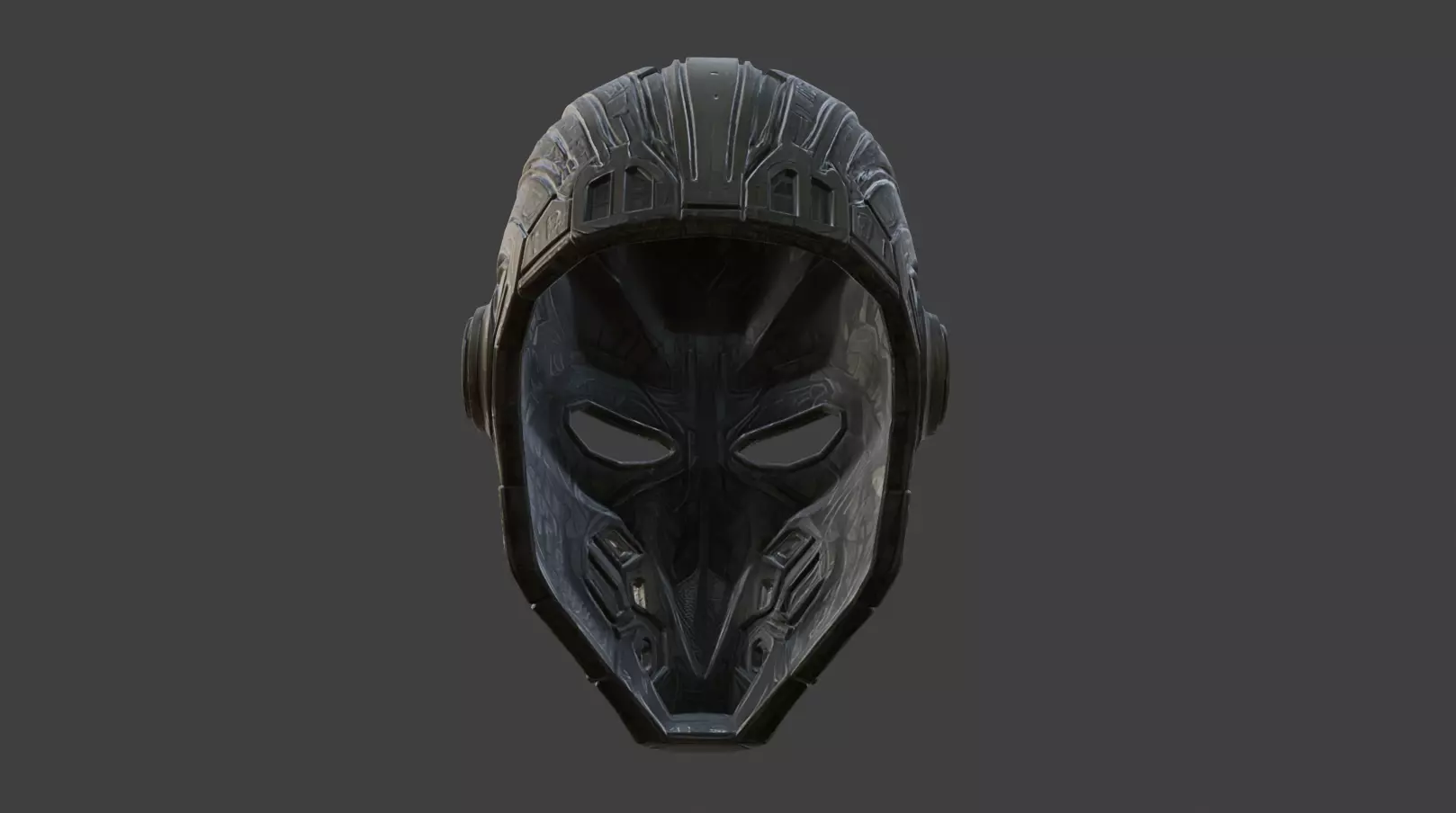 CYBER WARFARE MASK HELMET 3D print model_2