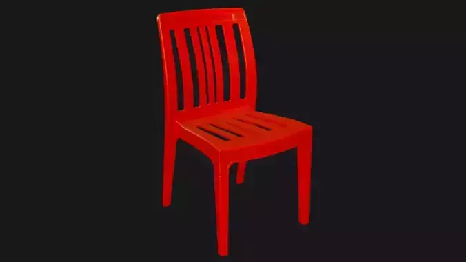 Plastic Chair 3D Model