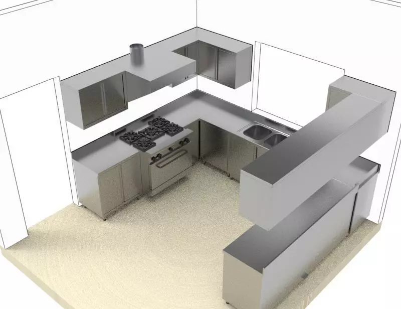 KITCHEN 76 3D model_6