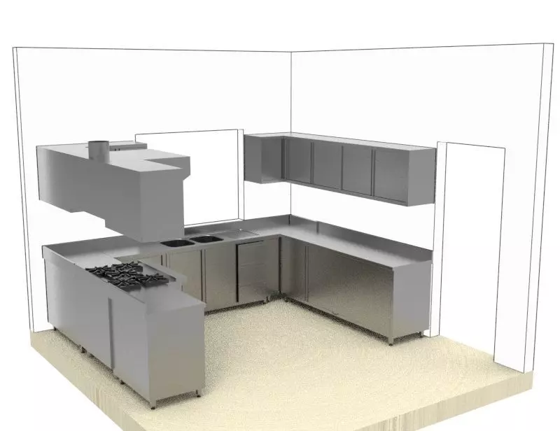 KITCHEN 76 3D model_5