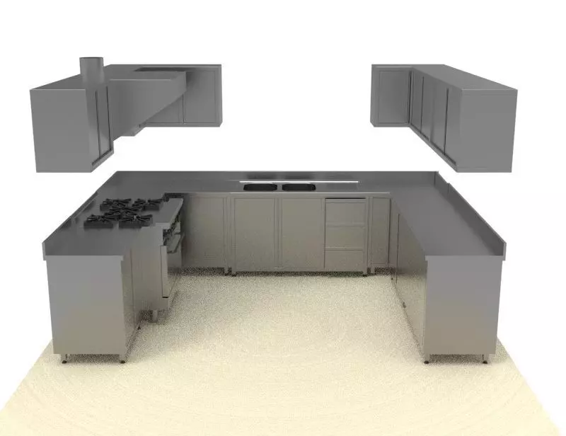 KITCHEN 76 3D model_0