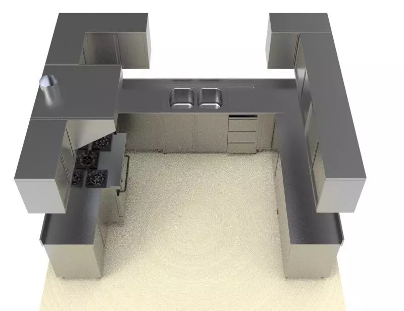 KITCHEN 76 3D model_1