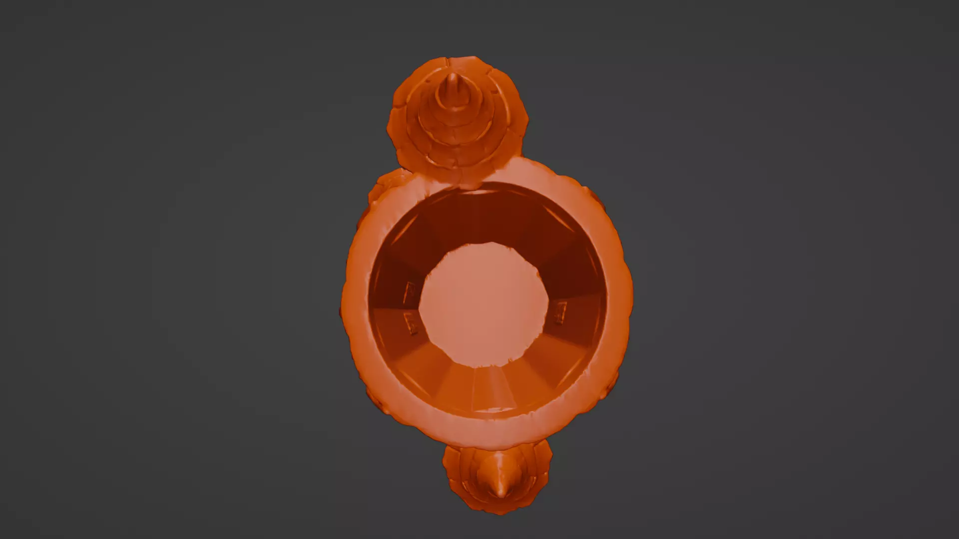 3D Printable STL Tree Wizard Castle Pencil Holder 3D print model_8