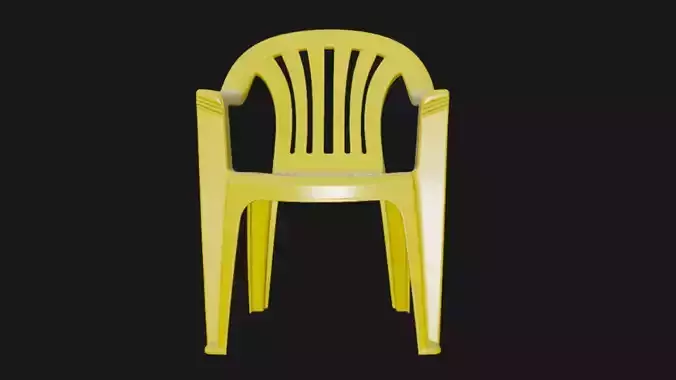 Plastic Chair 3D Model