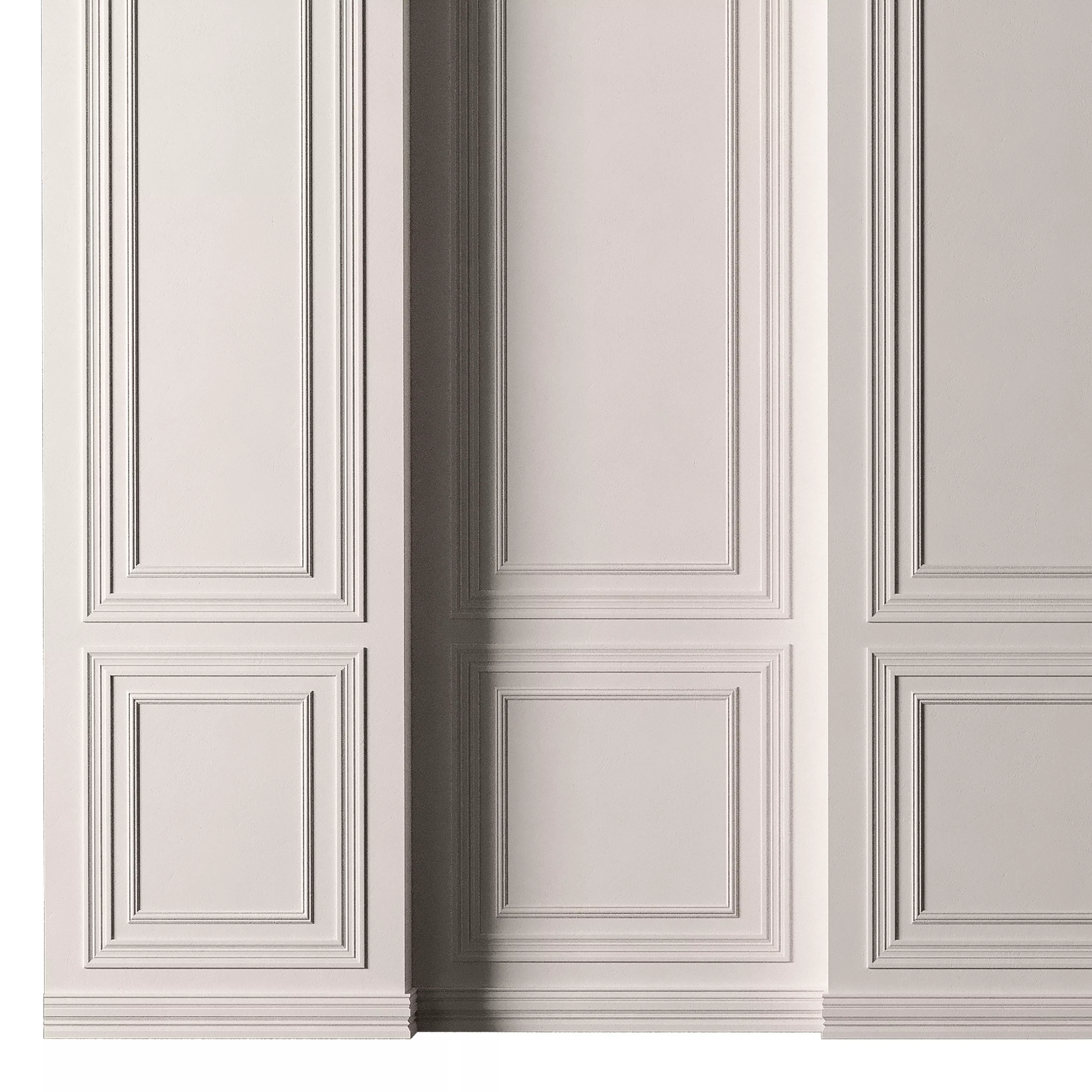 Classic 3D Wall Panel Elegant Design for Interior Decor 12 3D model_6