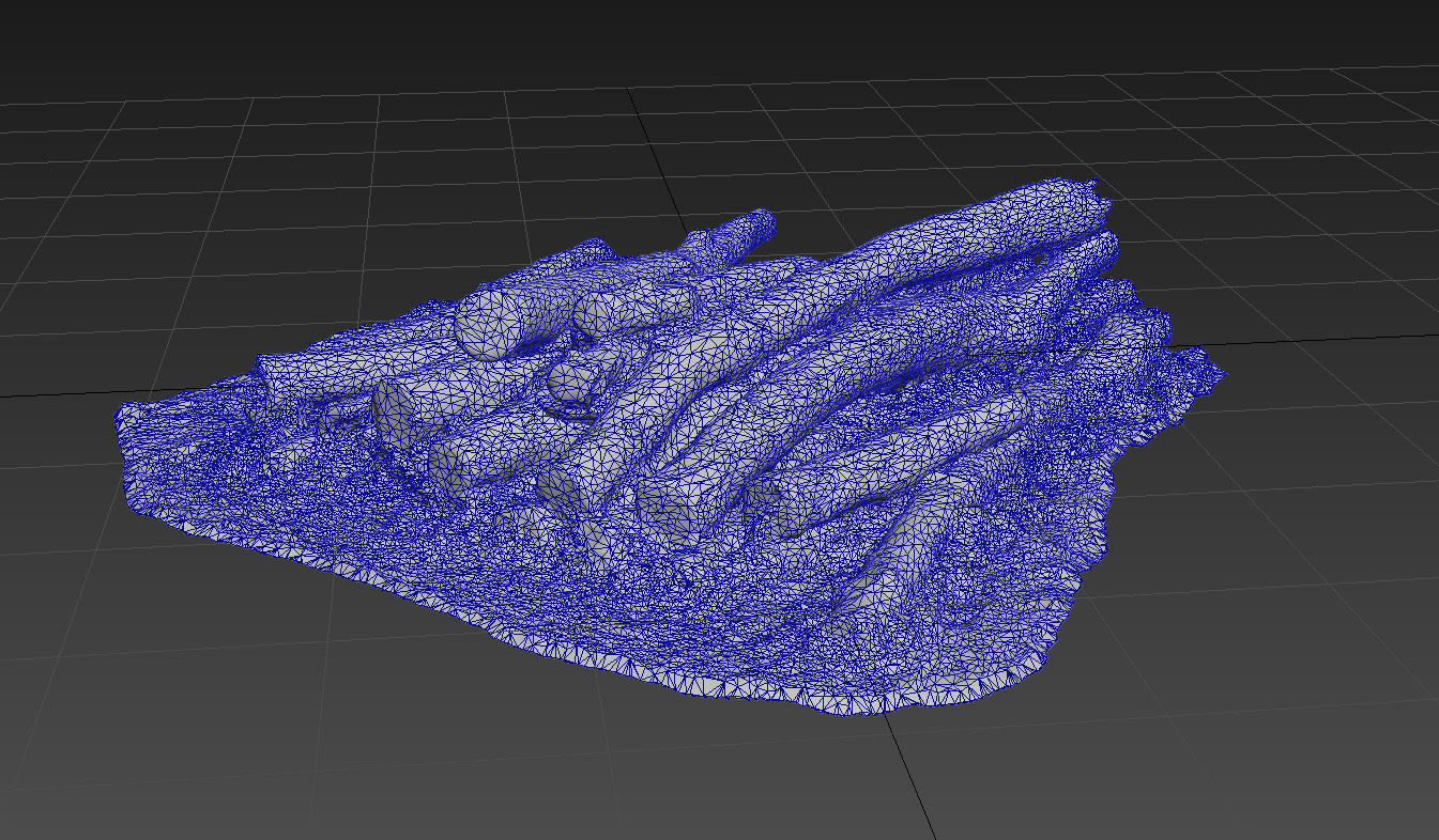 Logs and lumber 3D model_7