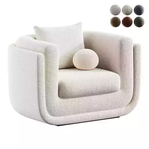 clementine dove armchair