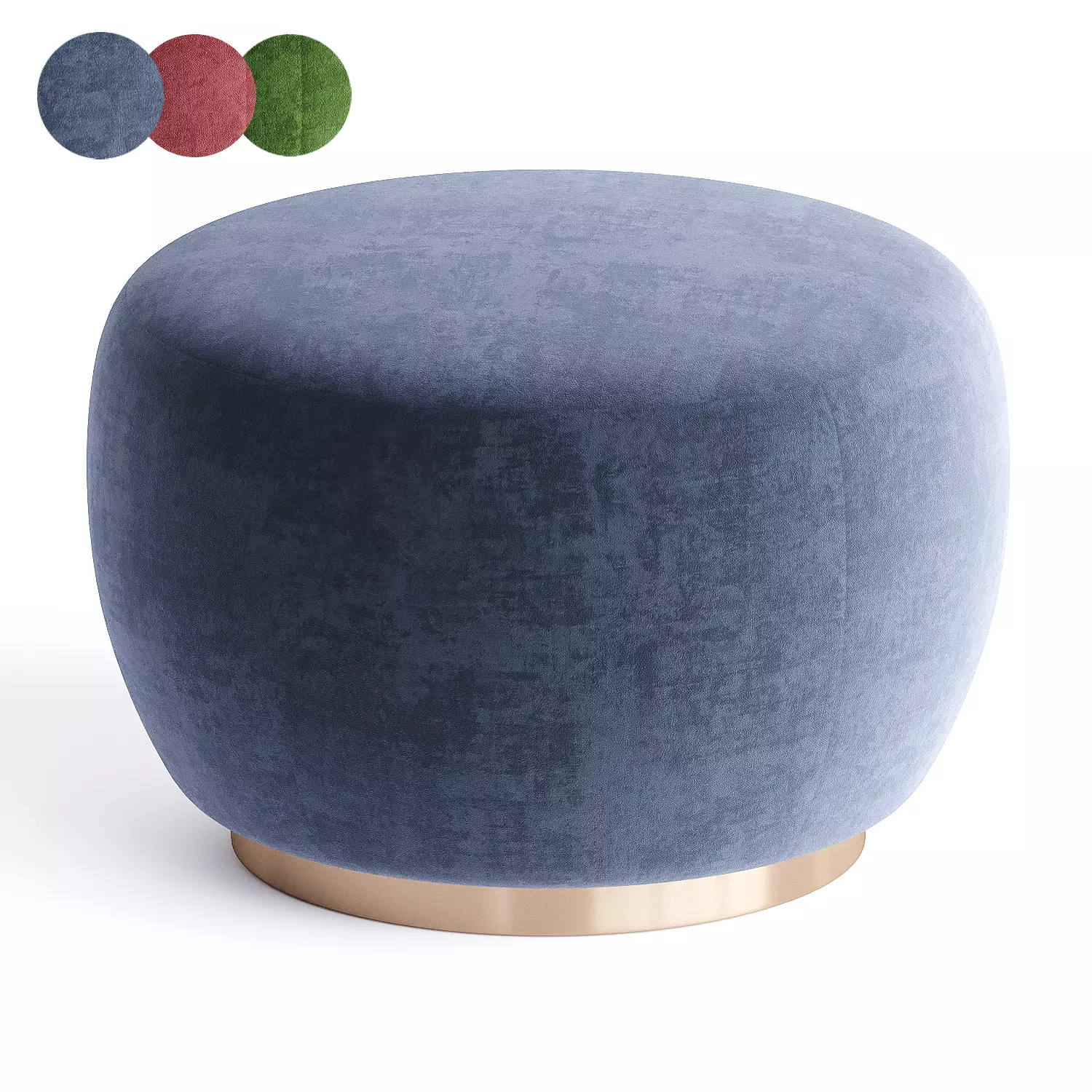 pouf cloud 3D model_0